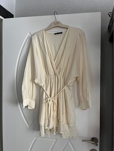 zara sifon elbise