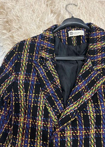 Detaylı Çok Renkli Kadın Blazer - Görsel 2