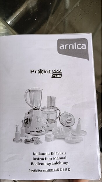 Arnica Mutfak Robotu ( Arnica Çok fonksiyonlu )