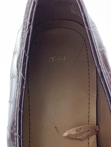 38 Beden kahverengi Renk H&M Klasik Ayakkabı %70 İndirimli.