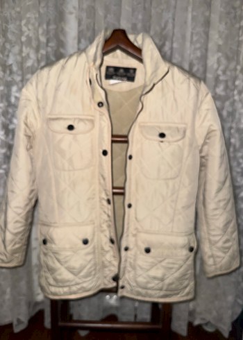 Barbour Ekru Kapitone Ceket