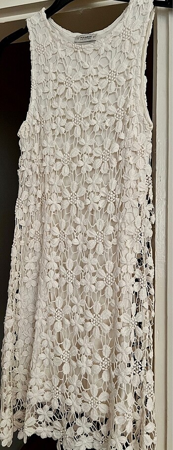 Dantel detaylı elbise - Görsel 2