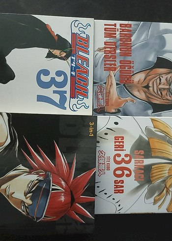 Bleach 28,36,37 ve 3in1 4. cilt