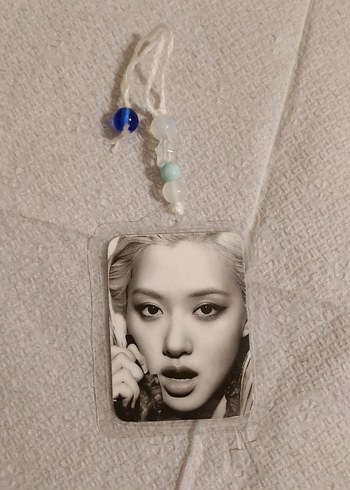 Rose arkalı önlü charm anahtarlik - Görsel 2