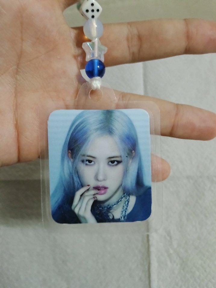 Rose charm anahtarlik - Görsel 2