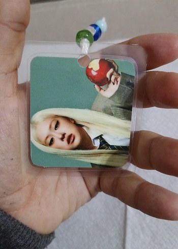 Rose arkalı önlü charm anahtarlik - Görsel 4