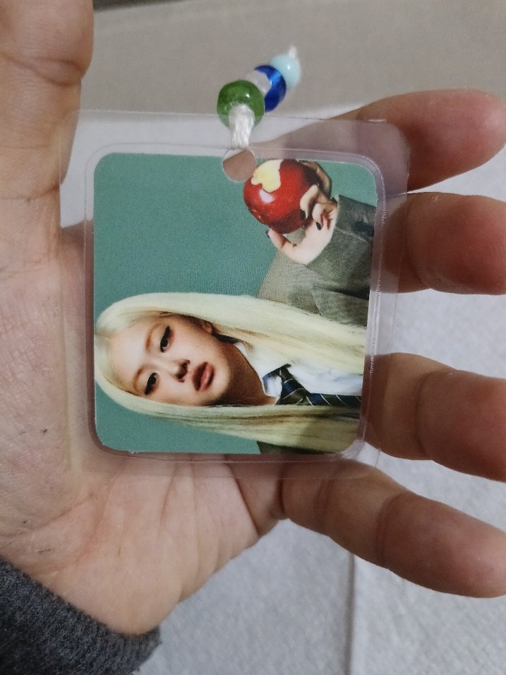 Rose arkalı önlü charm anahtarlik - Görsel 4