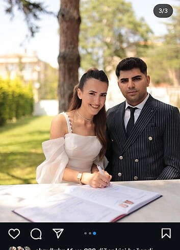 Diğer Nikah, söz, Nisan elbisesi