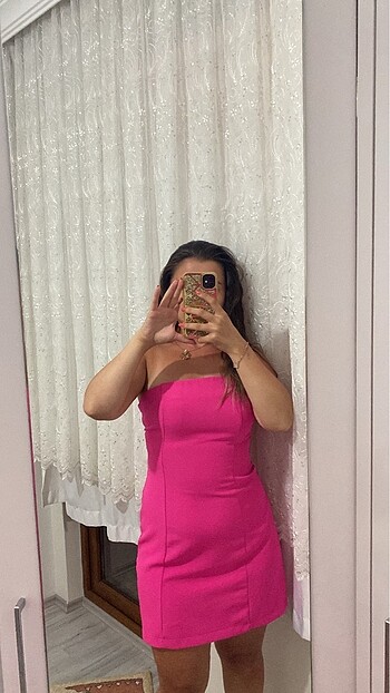 Trendyol & Milla Pembe mini elbise