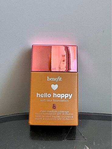BENEFIT Hello Happy Soft Blur Foundation 8
