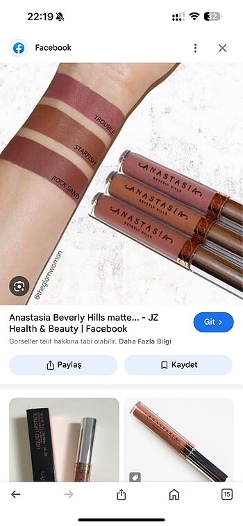 Beden çeşitli Renk anastasia beverly hills liquid lipstick starfish