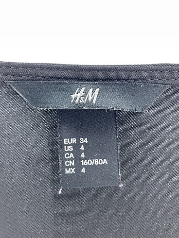 34 Beden siyah Renk H&M Uzun Tulum %70 İndirimli.