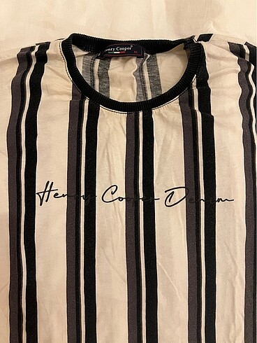 Henri Lloyd Henry cooper erkek siyah beyaz çizgili tshirt