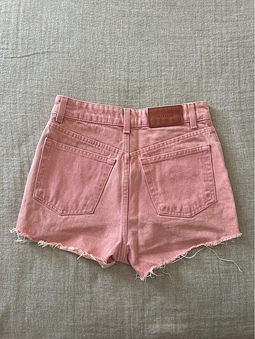Zara Zara Pembe Kot Sort