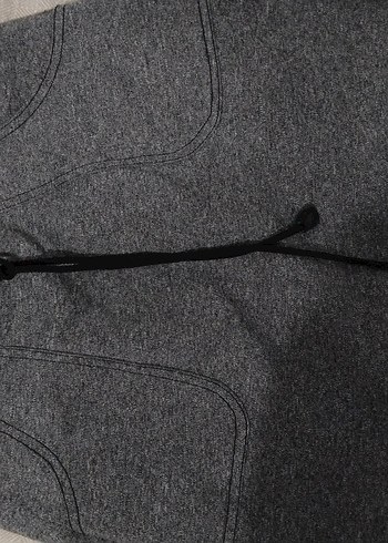 Gri Kadın Uzun Rahat Etek - Görsel 2