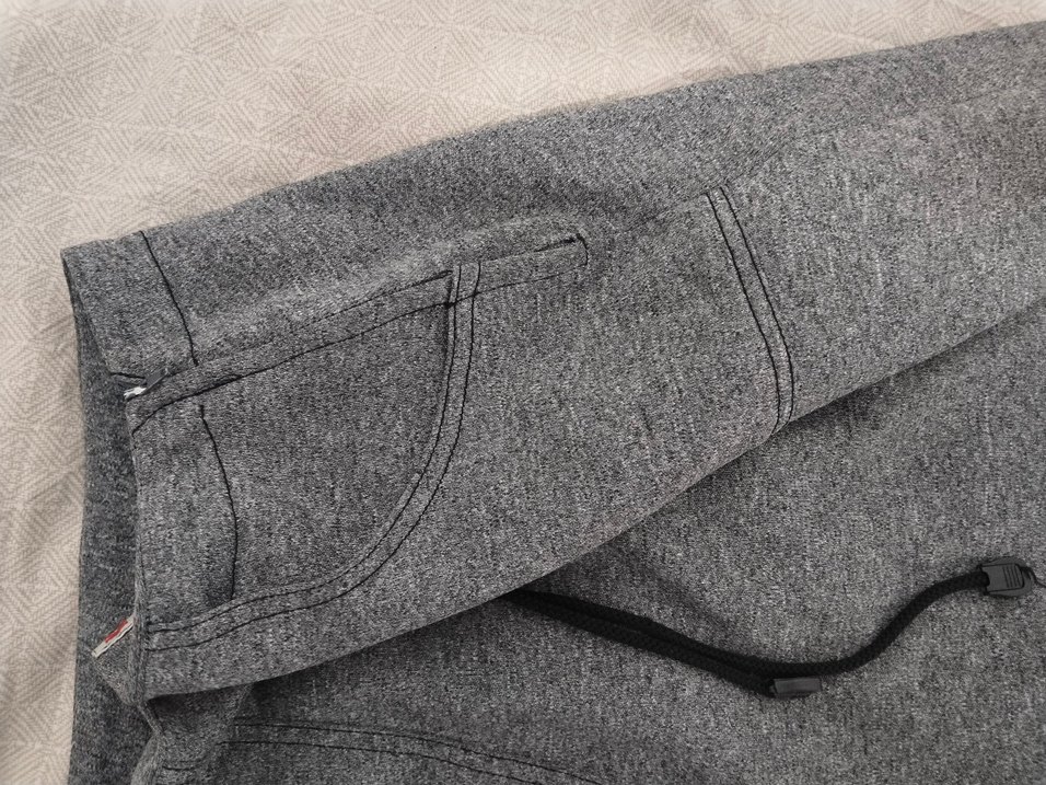 Gri Kadın Uzun Rahat Etek - Görsel 4