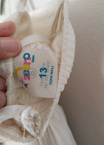 Beyaz Önü Kısa Arkası Uzun Abiye Çocuk - Görsel 6