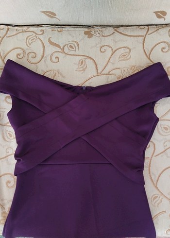 Kadın Mor Abiye - Görsel 5