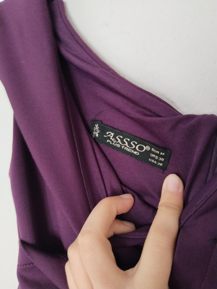 Kadın Mor Abiye - Görsel 4