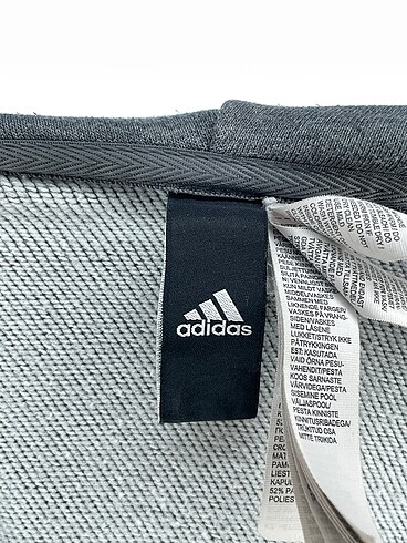 m Beden gri Renk Adidas Hırka %70 İndirimli.