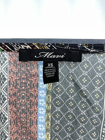 xs Beden çeşitli Renk Mavi Jeans Bluz %70 İndirimli.