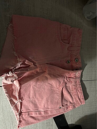 Pembe Kot şort