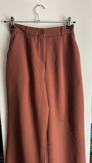 Kahverengi Kumaş Pantolon