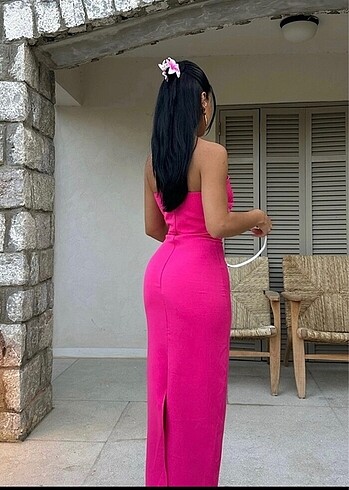 s Beden Eyyo Pembe Elbise
