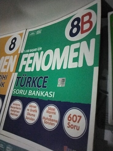  Beden Renk FENOMEN SETİ B SERİSİ 8. SINIF