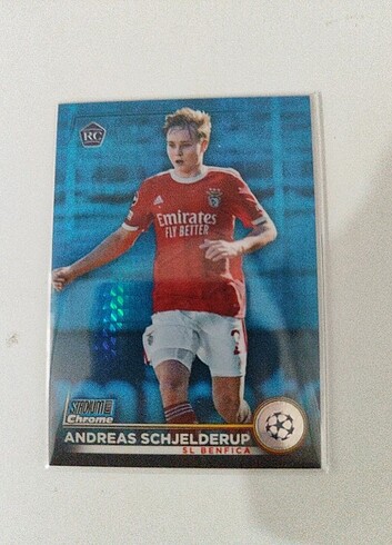topps stadium chrome andreas schjelderup