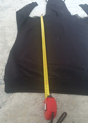 Dantel Detaylı Siyah Kapüşonlu Sweatshirt. 42 Beden. - Görsel 8