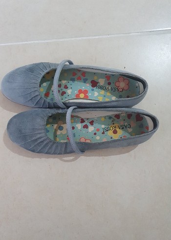 Gri Bayan Babet Ayakkabı.
38,5 NUMARA. - Görsel 3