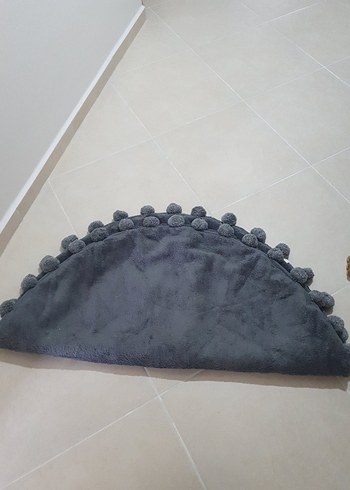 Gri Yuvarlak Çocuk Oyun Paspası. - Görsel 5