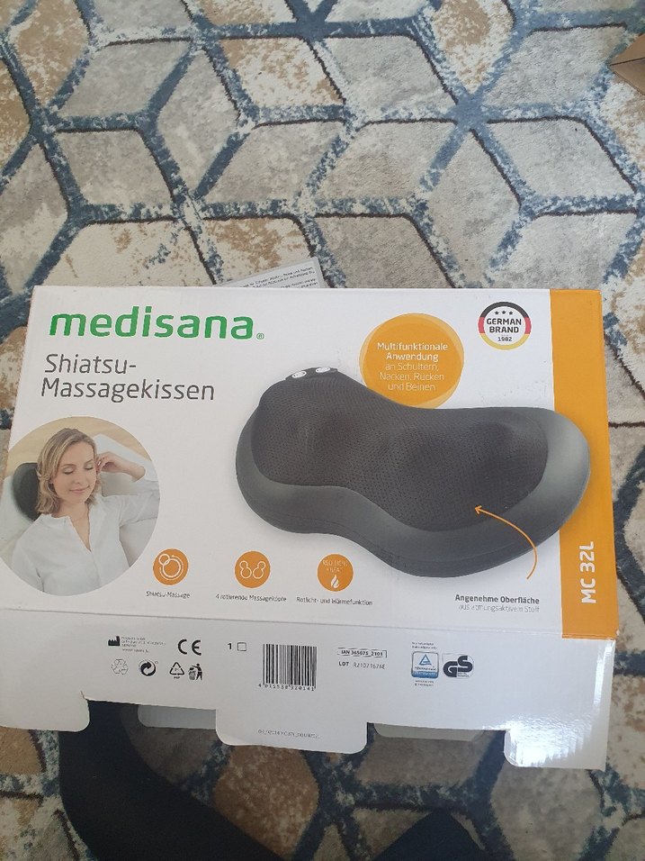 Medisana Siyah Shiatsu Masaj Yastığı - Görsel 5