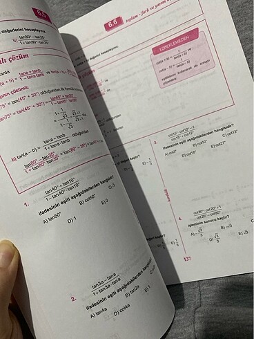 Beden AYT matematik yks trigonometrik karekök sıfır