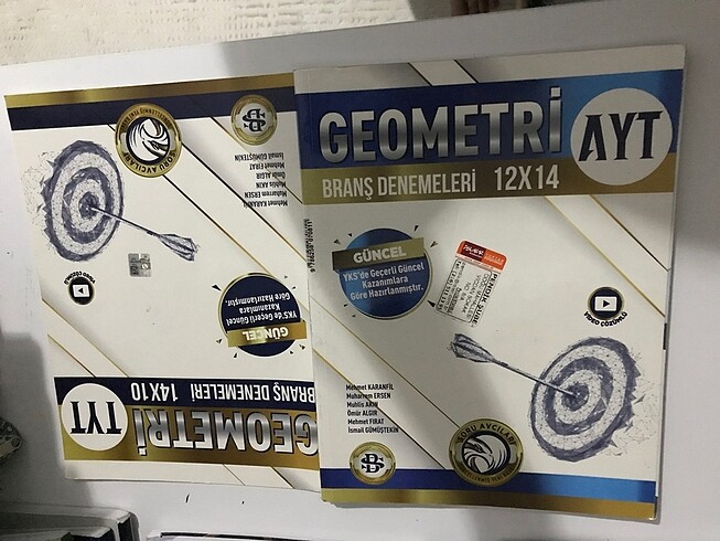 Beden Önü tyt geometri arkası ayt geometri branş denemesi
