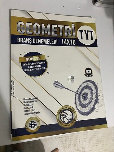 Önü tyt geometri arkası ayt geometri branş denemesi