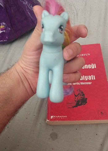 Turkuaz Pastel Renkli At Figürü my litthle Pony