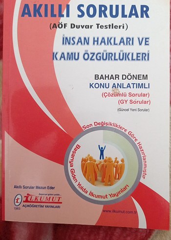 İnsan Hakları ve Kamu Özgürlükleri Akıllı Sorular Kitabı
