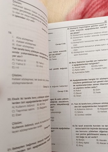 Beden Medeni Hukuk II Akıllı Sorular - İLkumut