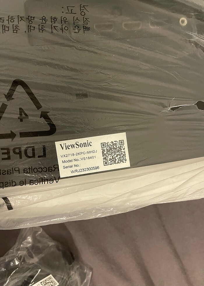 Viewsonix vx2718 2K 27inç monitör 27 inç - Görsel 5