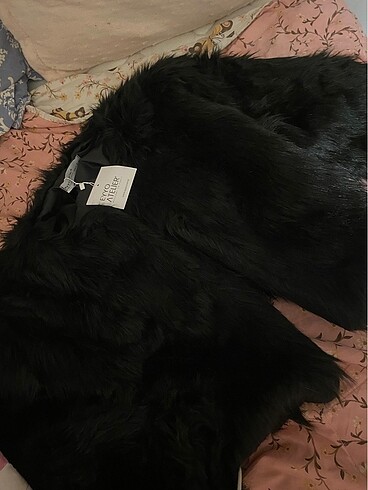 Bershka siyah kürk