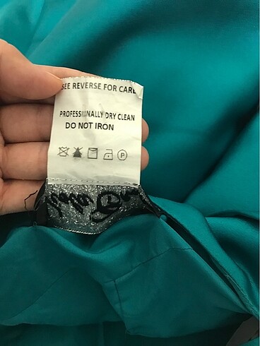 36 Beden Viola Chan Olegcassini Petrol Mavisi Tek Omuz Abiye