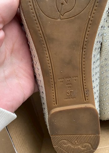 Bej Kadın Blok Topuklu Babet - Görsel 2