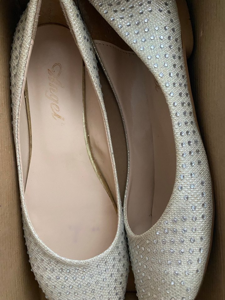 Bej Kadın Blok Topuklu Babet - Görsel 3