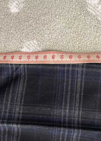 Kadın ekoseli Regular Fit Kumaş Pantolon - Görsel 4