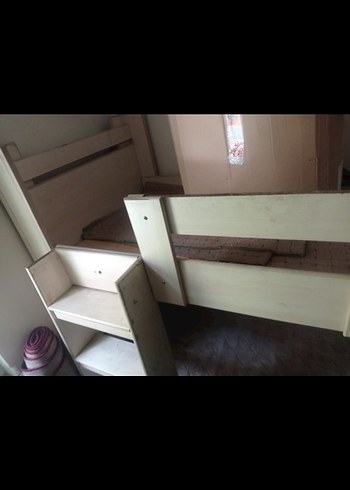 Bej ve Gri Çocuk Yatağı gel al - Görsel 2