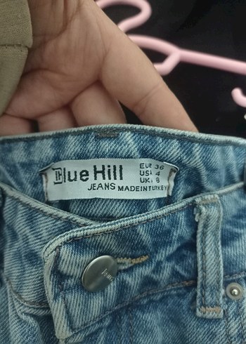 Rahat Kesim Kadın Kot Pantolon - Görsel 6