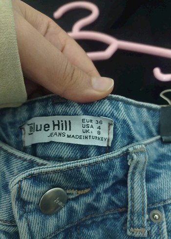 Rahat Kesim Kadın Kot Pantolon - Görsel 5