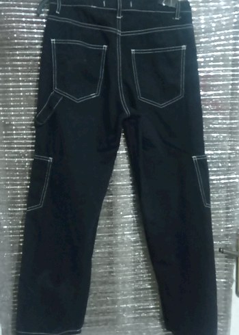 Koton Siyah Baskılı Kadın Slim Fit Jean - Görsel 9